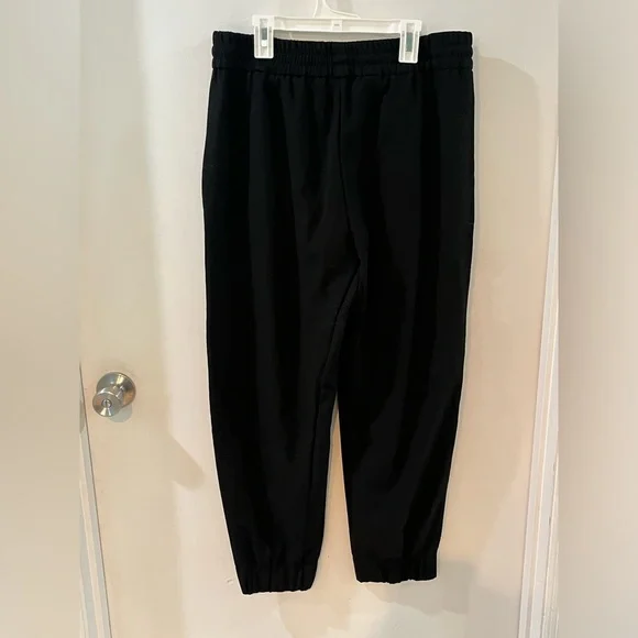 Zara Black Jogger Pants, A Step-up From Run Of The Mill Joggers. large, NWOT - Picture 6 of 8